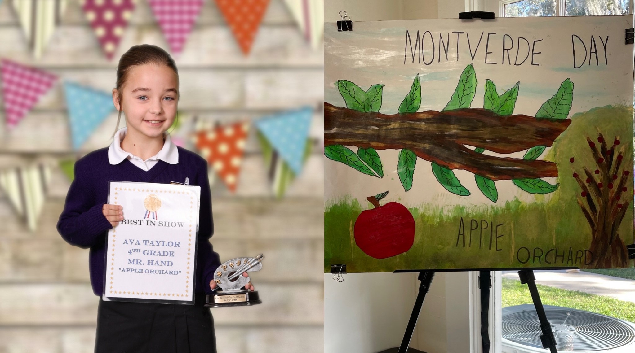 Ava Taylor Wins Best of Show in Montverde Day Poster Contest - Montverde  Academy